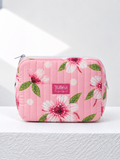 Flowered Small Pouch