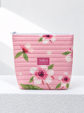 Flowered Large Pouch
